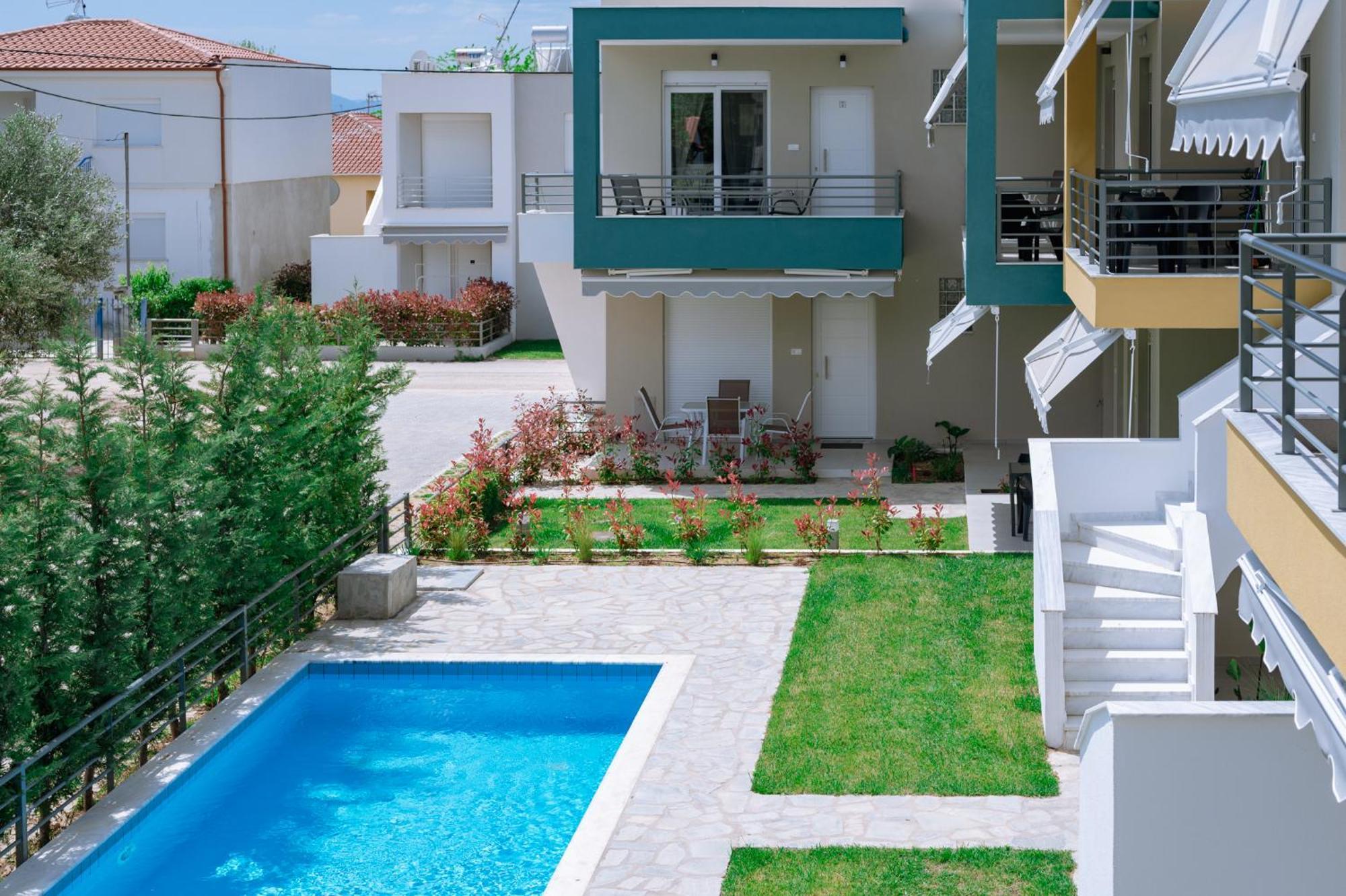 Appartement Danai & Palm Residential Complexes à Ofrínion Extérieur photo